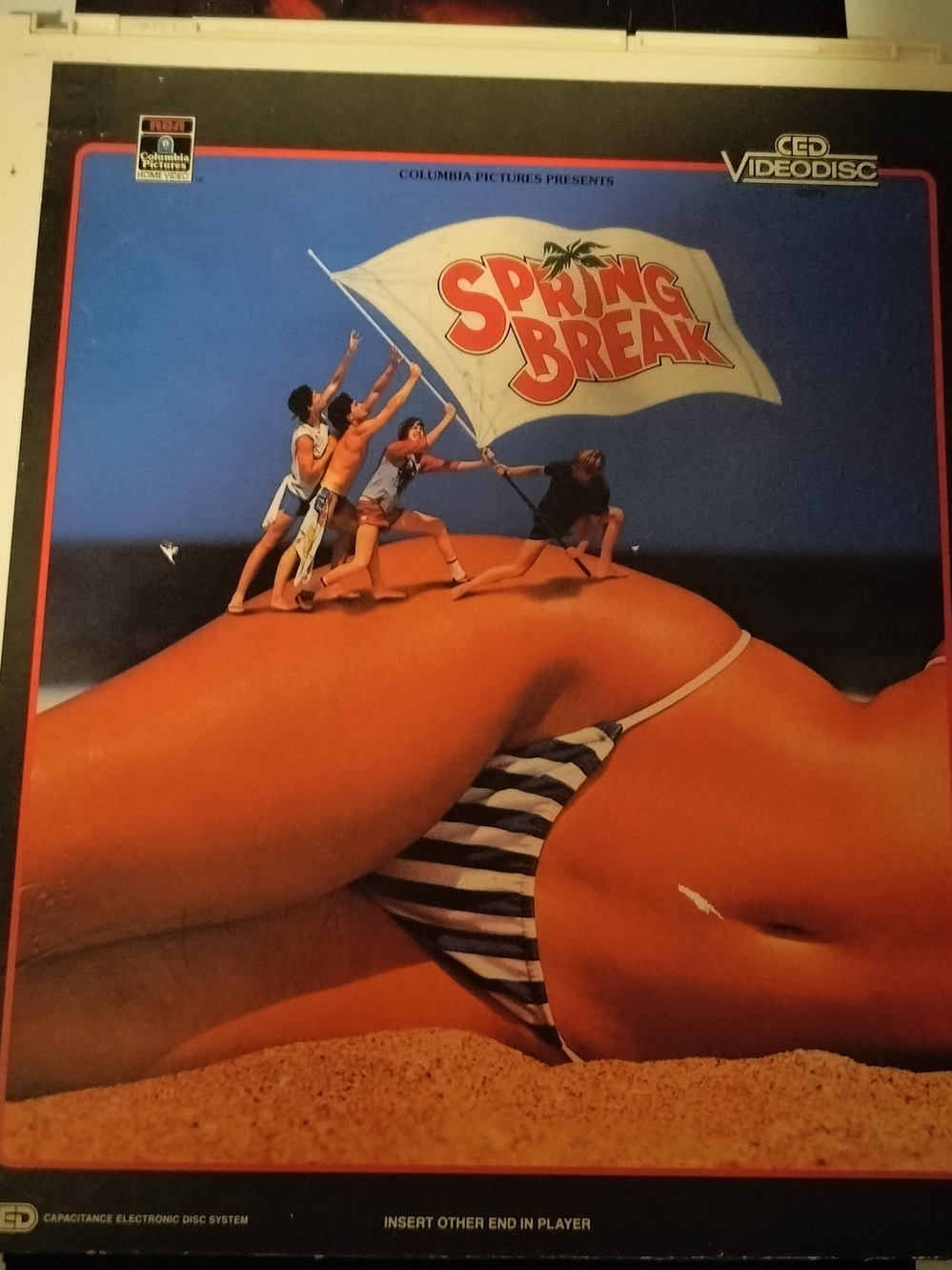 Spring Break Video Disc Vintage